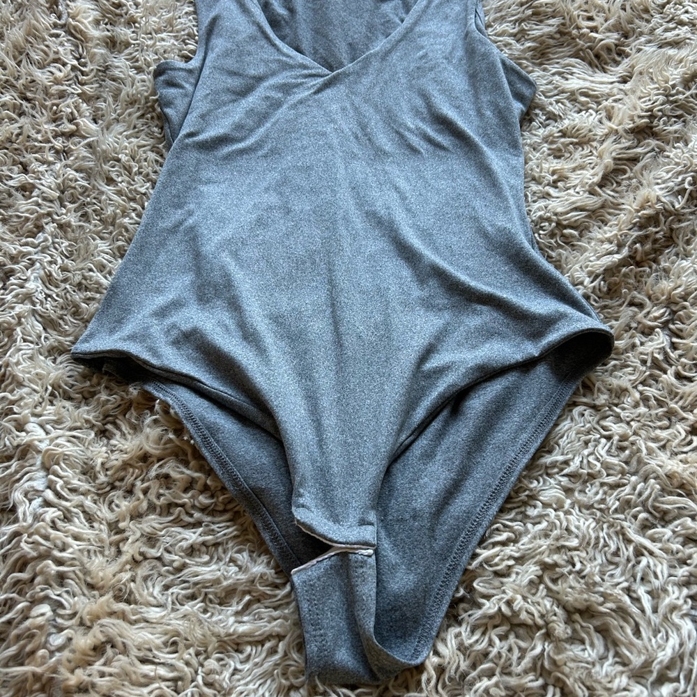 Pink Lily Gray Women's Bodysuit